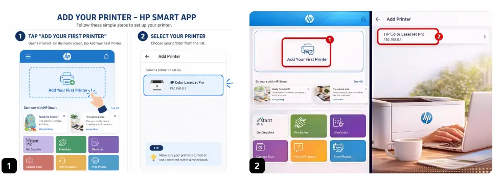 Add Your First Printer
